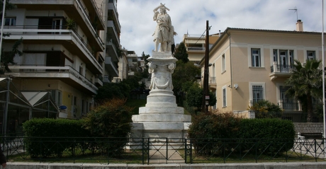 THE STATUE OF ATHANASIOS DIAKOS