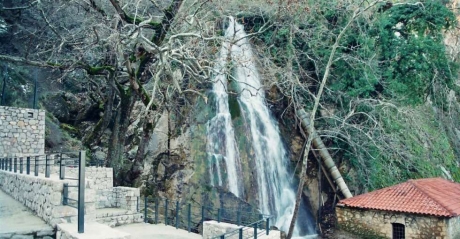 WATERFALL AND IPATIS WATERMILL